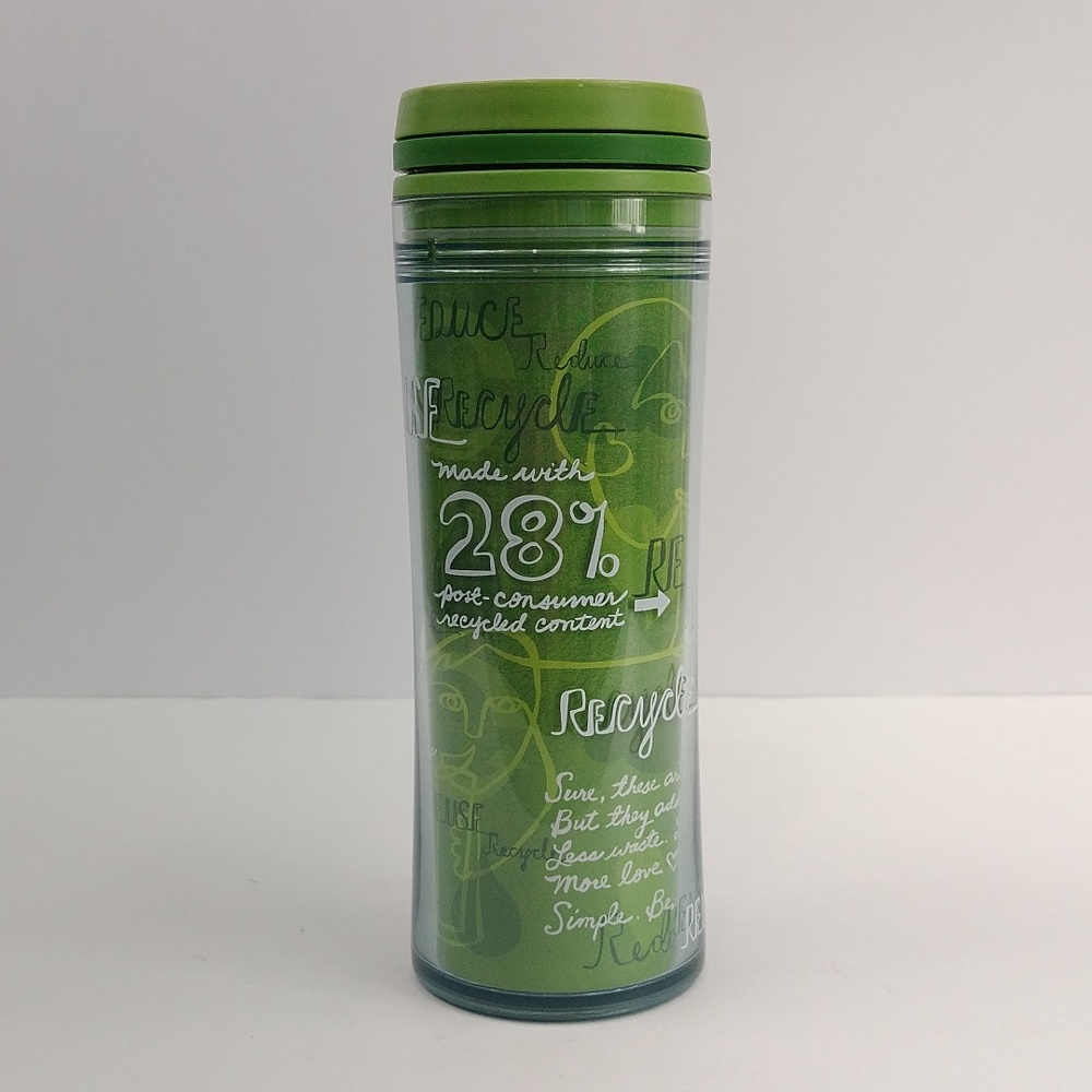 Starbucks 2008 Reduce Reuse Recycle Tumbler
